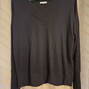 Maurices Charcoal V-Neck Sweater